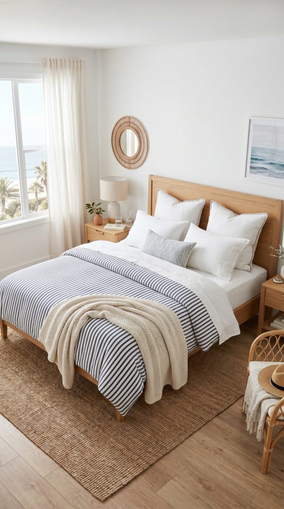 striped bedding ideas