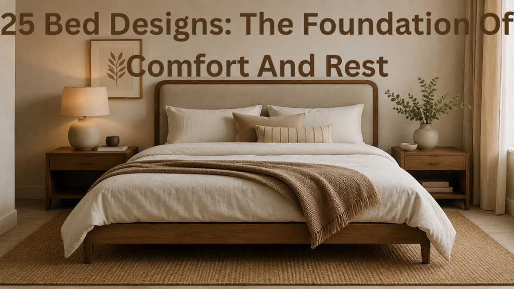 25 Bed Designs The Foundation Of Comfort And Rest 1