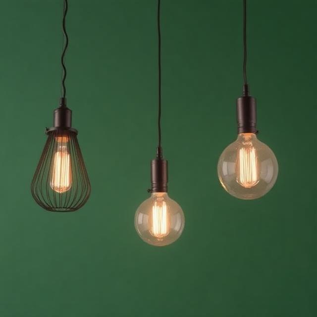 20 Best Types of Lighting Fixtures to Transform Every Home 1 Modern pendant lighting fixture hanging above a wooden kitchen island