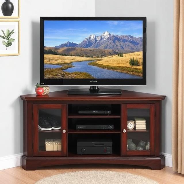 TV Stand: The Ideal Combination of Design and Utility 5 TV stand with storage drawers and cabinets