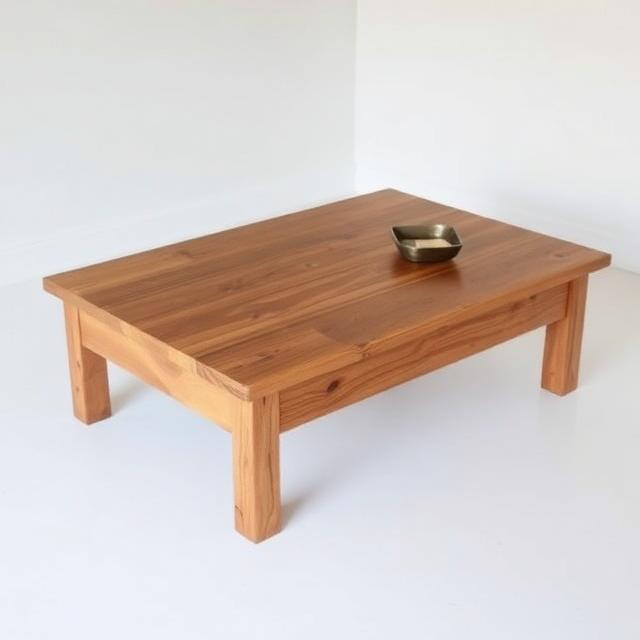 Different Types of Coffee Tables: Complete Guide to Choosing the Perfect Coffee Table 13 Rustic coffee table crafted from reclaimed wood with a distressed finish, adding warmth and farmhouse charm to a living room.