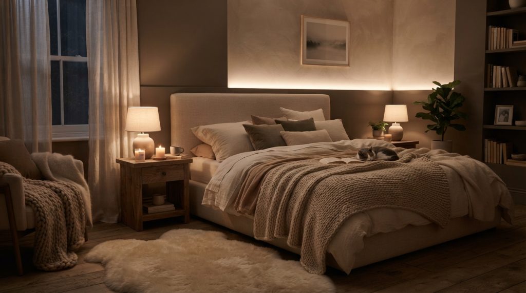 20 Bedroom Lighting Ideas creating a soft and cozy bedroom atmosphere