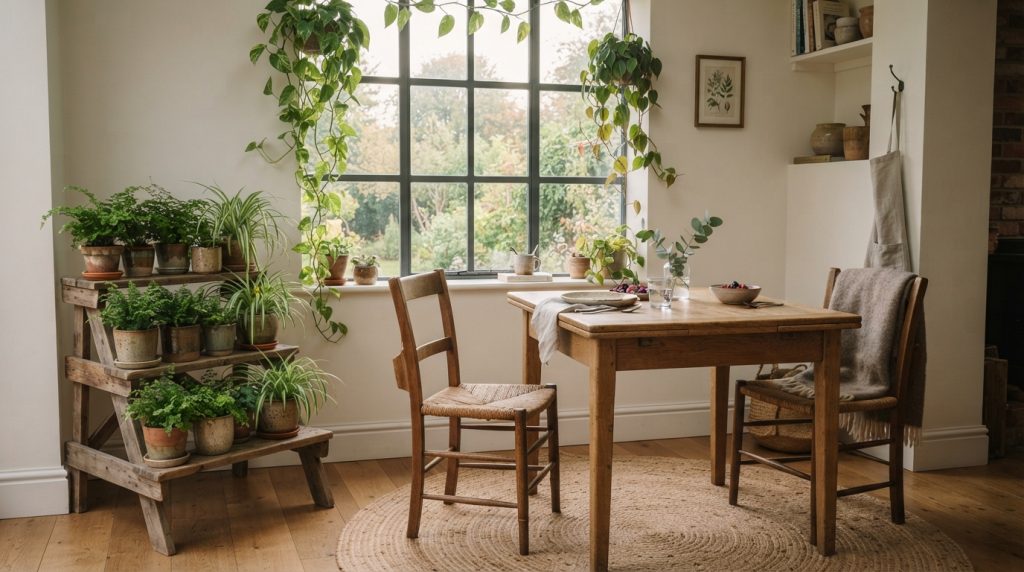 Indoor plant decor ideas for a cozy and fresh natural home