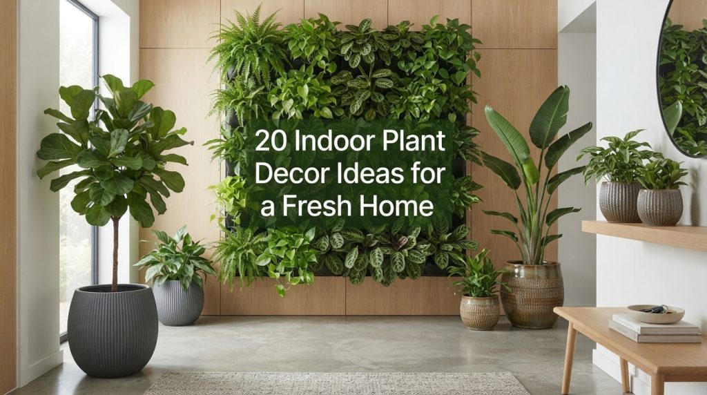 20 indoor plant decor ideas