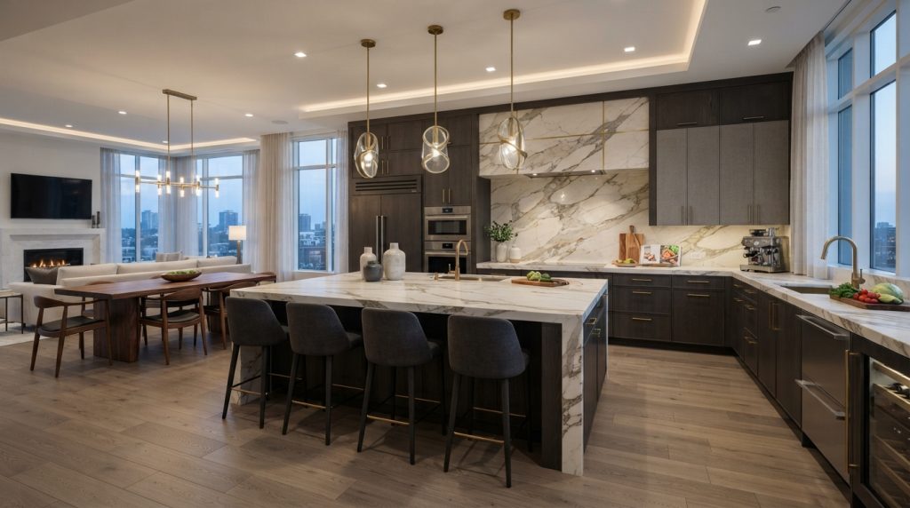 Luxury open kitchen design 202609081822