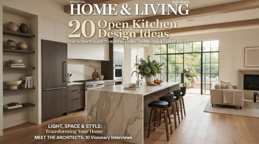 20 open kitchen design ideas