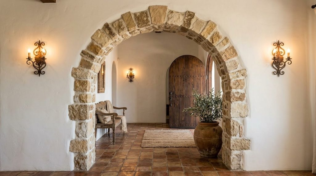 Mediterranean archway with woode… 20261009024952